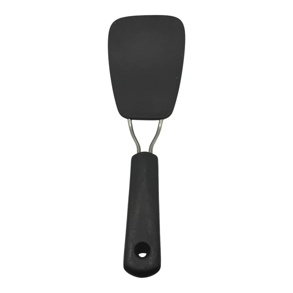 OXO Good Grips Black‎ Silicone Flexible Turner Spatula Stainless Steel Core G72Q